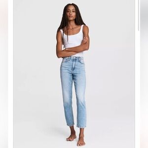 Rag Bone Nina High Rise Ankle Cigarette Jeans